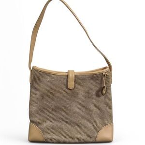 The Sak brand Tan Woven Shoulder Bag